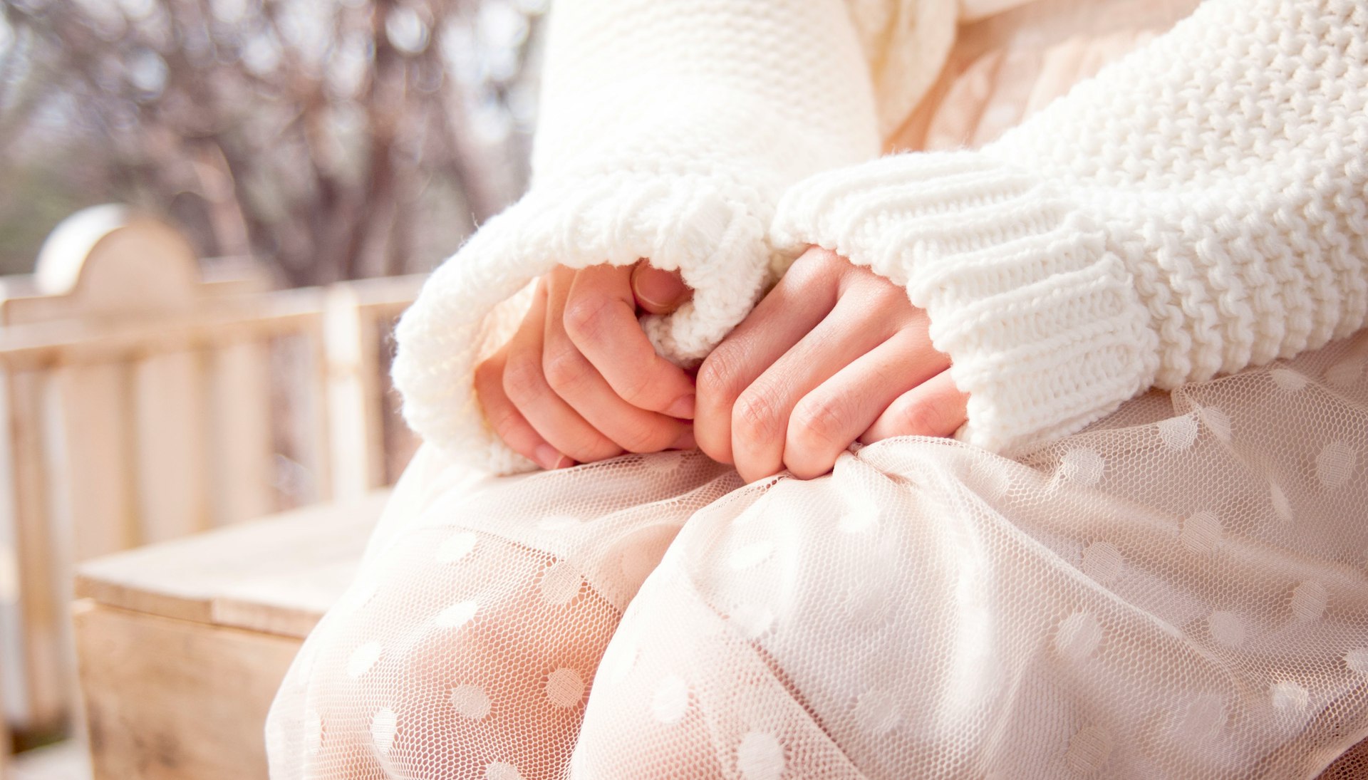 person resting hand on hip